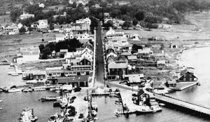 Aerial photo of Westport Point