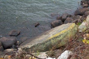 1494 Figure 5-8 mill stone at Narrows