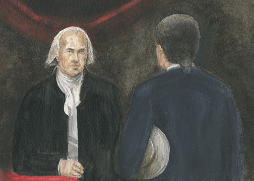 When he returned to Westport from Sierra Leone in 1812, local customs officials seized his ship and cargo because he was bringing goods from what was then an enemy colony. Paul Cuffe traveled by stagecoach to Washington to seek recovery of his ship and cargo. He was able to meet with President James Madison at the White House and obtain an order releasing his ship and cargo. He was probably the first person of color to be received at the White House by an American President.