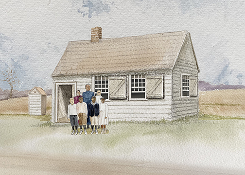 There were no public schools in Westport when Paul’s children were young and he wanted them to have an education. So, he built the first schoolhouse in Westport near his boatyard, hired a teacher, and welcomed any children who wished to attend.