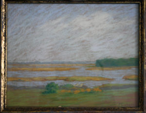 Acoaxet River by Jessie Luther, WHS 2009.010 given in memory of Helen D. Loring
