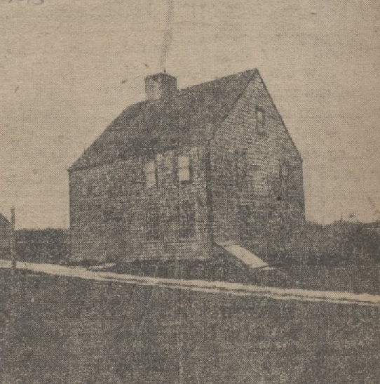 Clarkson grew up in this house that once stood on the west side of Main Road. WHS 2005.101.015