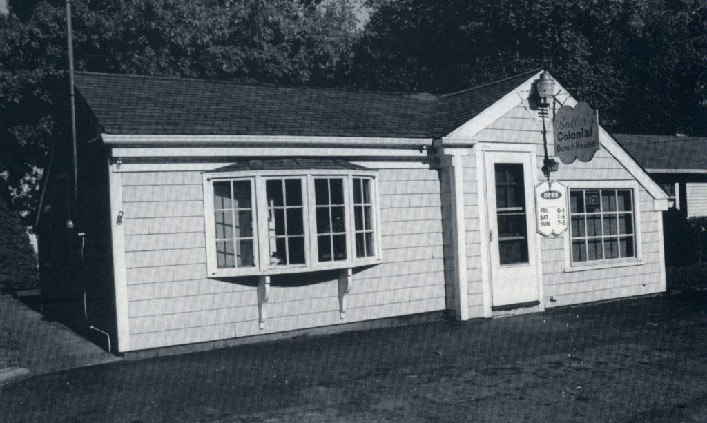 Butlers Donut store, photo by Ted Mead